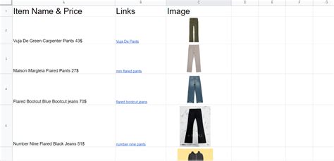 qualityreps spreadsheet
